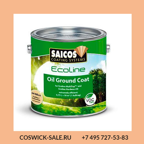 Цветное масло Saicos Ecolline Oil Ground Coat